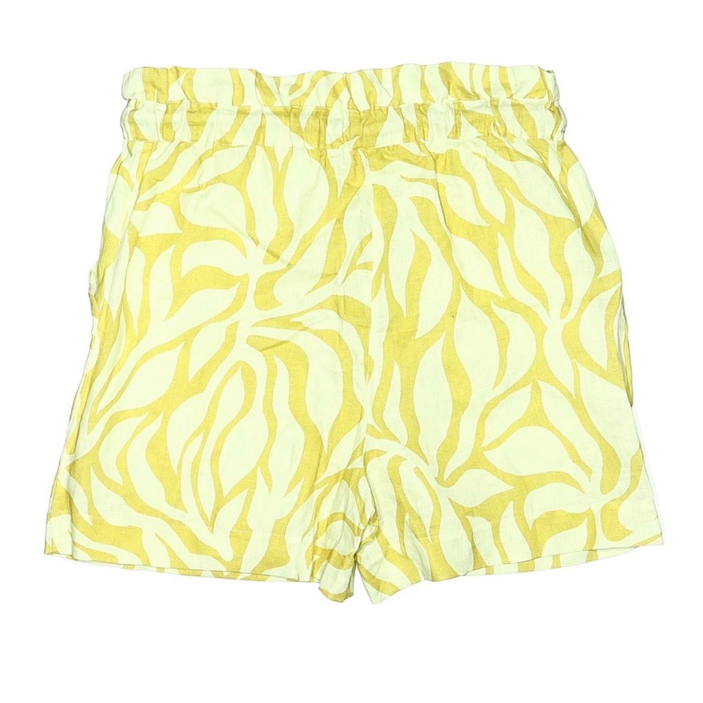 Sunny Yellow High Waist Women's Shorts